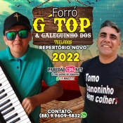 Forró G Top & Galeguinho dos Teclados Cd Novo Com Músicas Novas 2022 - Promocional