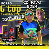 Forró G Top & Galeguinho dos Teclados Cd Novo Com Músicas Novas 2024 - Promocional